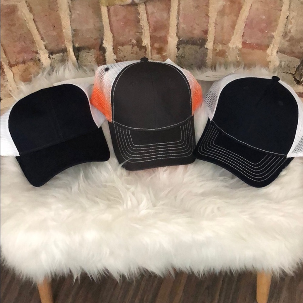 NWT Trucker Caps - all 3 for $5